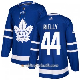 Män Ishockey Toronto Maple Leafs Tröja Morgan Rielly 44 Adidas 2017-2018 Blå Authentic